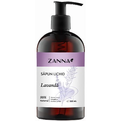 Sapun lichid cu Lavanda, 350ml, Zanna