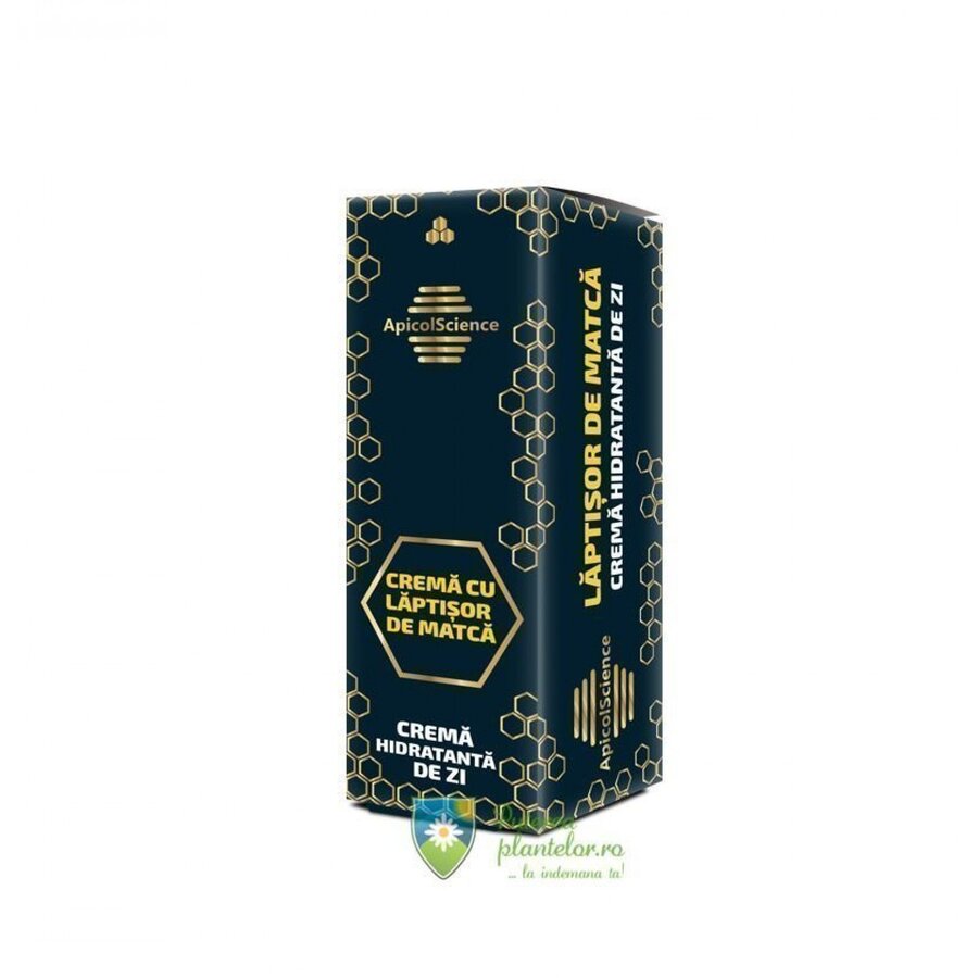 Crema hidratanta de zi cu laptisor de matca ApicolScience 50 ml