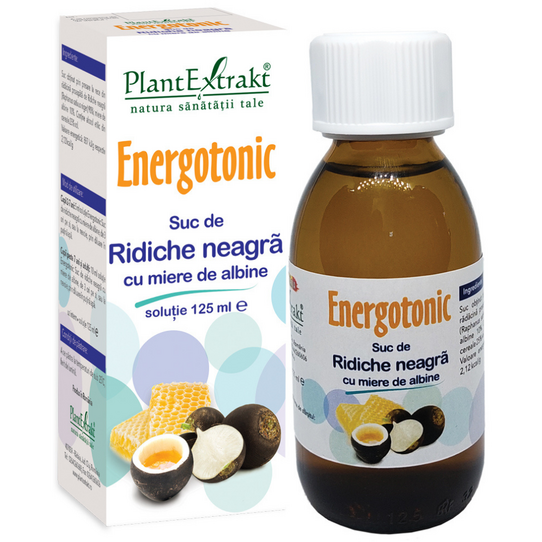 Energotonic suc de ridiche neagra 125ml - Plantextrakt