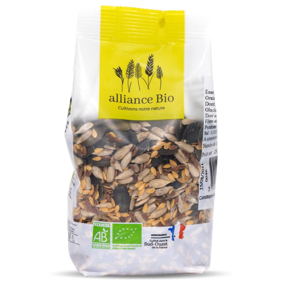 Amestec seminte BIO pentru salata Alliance Bio 250g