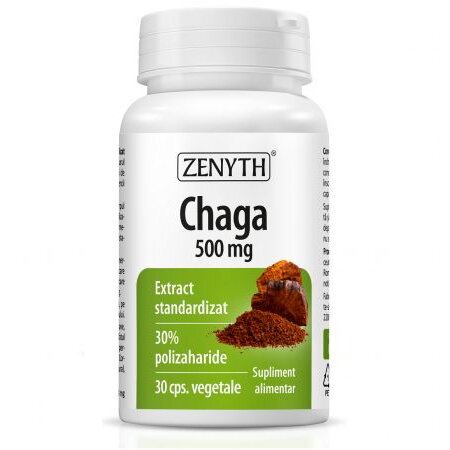 Chaga Extract, 30 capsule, Zenyth