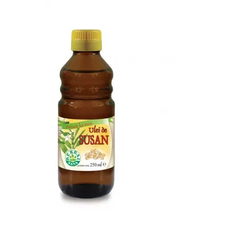 Ulei din susan presat la rece, 250 ml, Herbavit