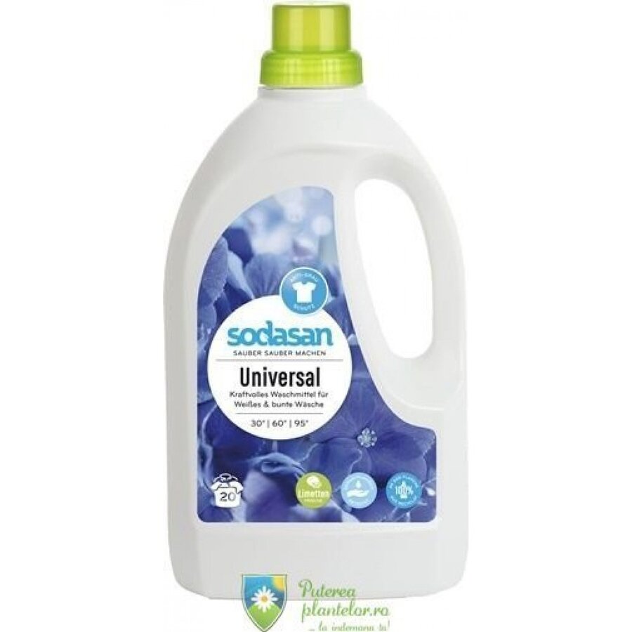 Detergent Lichid Bio Universal cu limeta 1.5 l