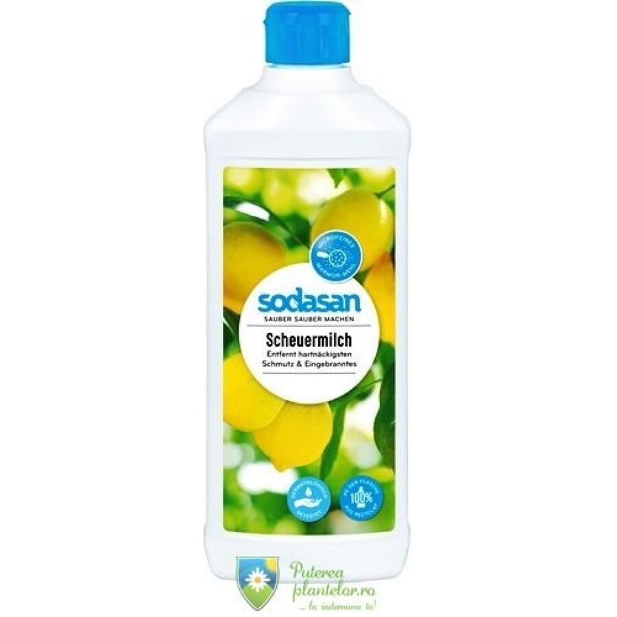 Crema abraziva de curatat suprafete ecologica 500 ml