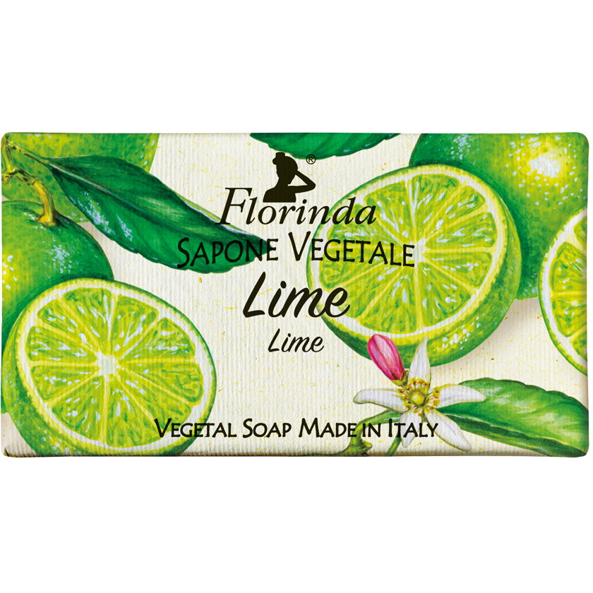Sapun vegetal cu lime Florinda, 100 g La Dispensa