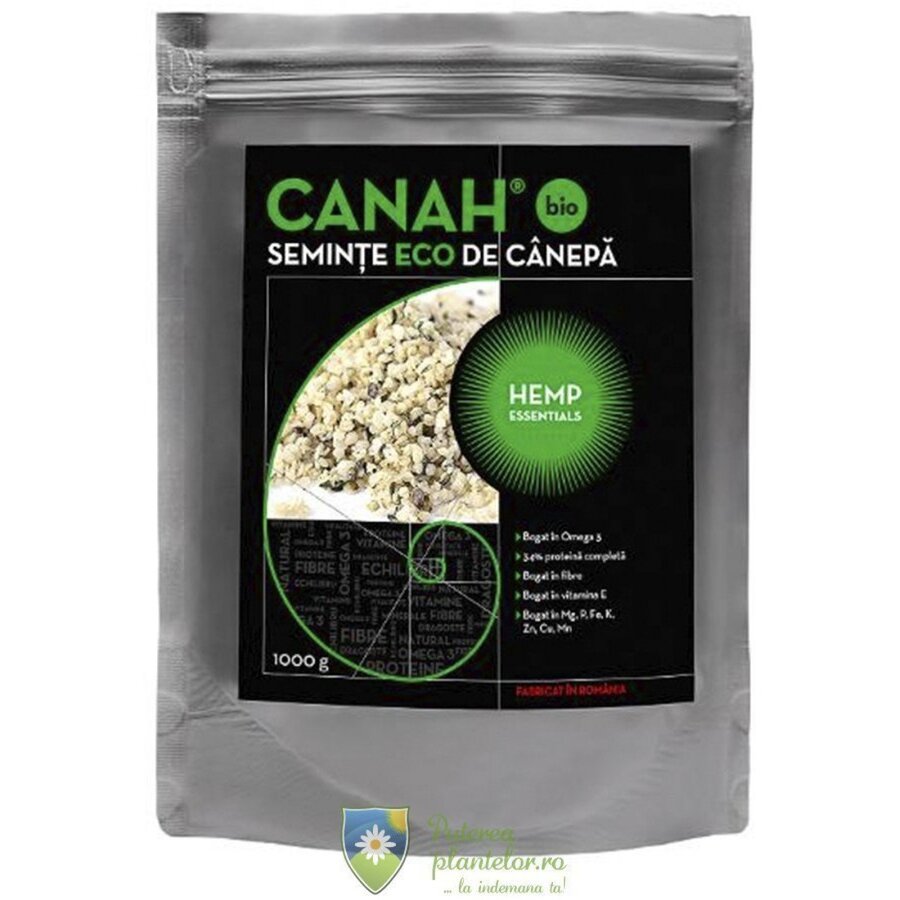 Seminte decorticate de canepa Eco 1 Kg