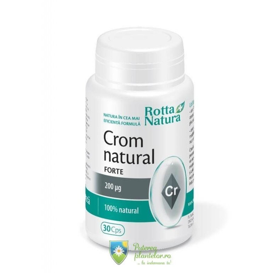 Crom natural Forte 200mcg 30 capsule