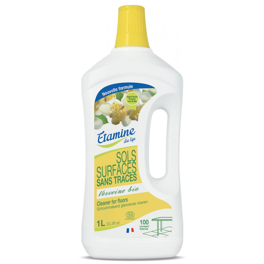 Detergent BIO pentru podele si suprafete, parfum verbina Etamine 1L