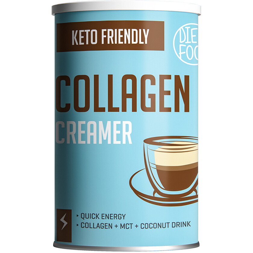 Crema pentru cafea Colagen + MCT coffee creamer, 300 g, Diet Food