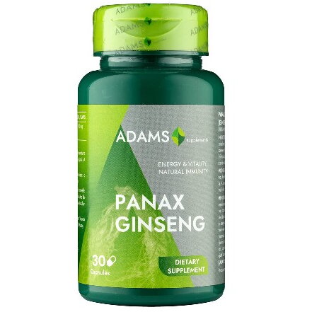 Panax Ginseng 1000mg 30cps, Adams