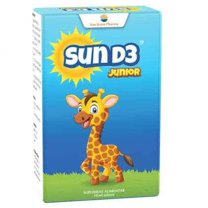 Sun D3 Junior picaturi, 10ml, Sun Wave Pharma