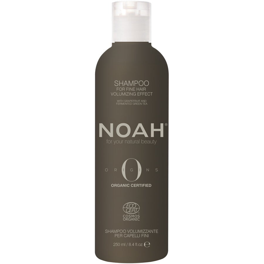 Sampon BIO volumizant cu extract de grapefruit si ceai verde pentru par subtire, Noah, 250 ml