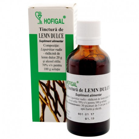 Tinctura Lemn Dulce 50ml Hofigal