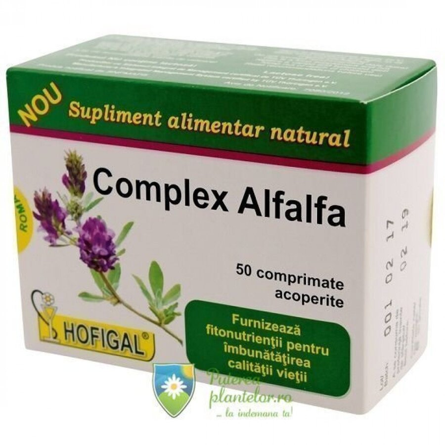 Complex Alfalfa 50 comprimate