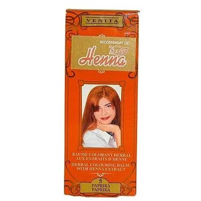 Balsam de colorare nr5 Paprika 75ml - Henna Sonia