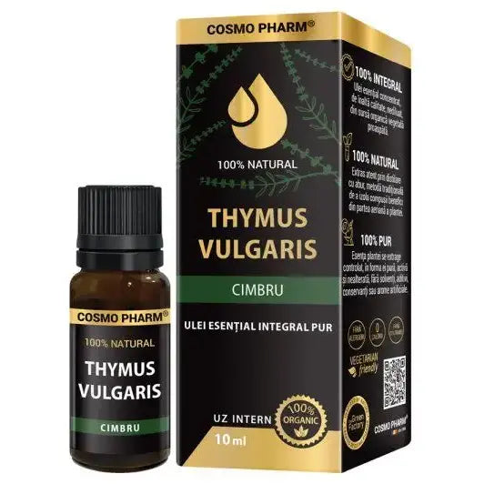 THYMUS VULGARIS – Ulei Esential De Cimbru Uz Intern 10 ml