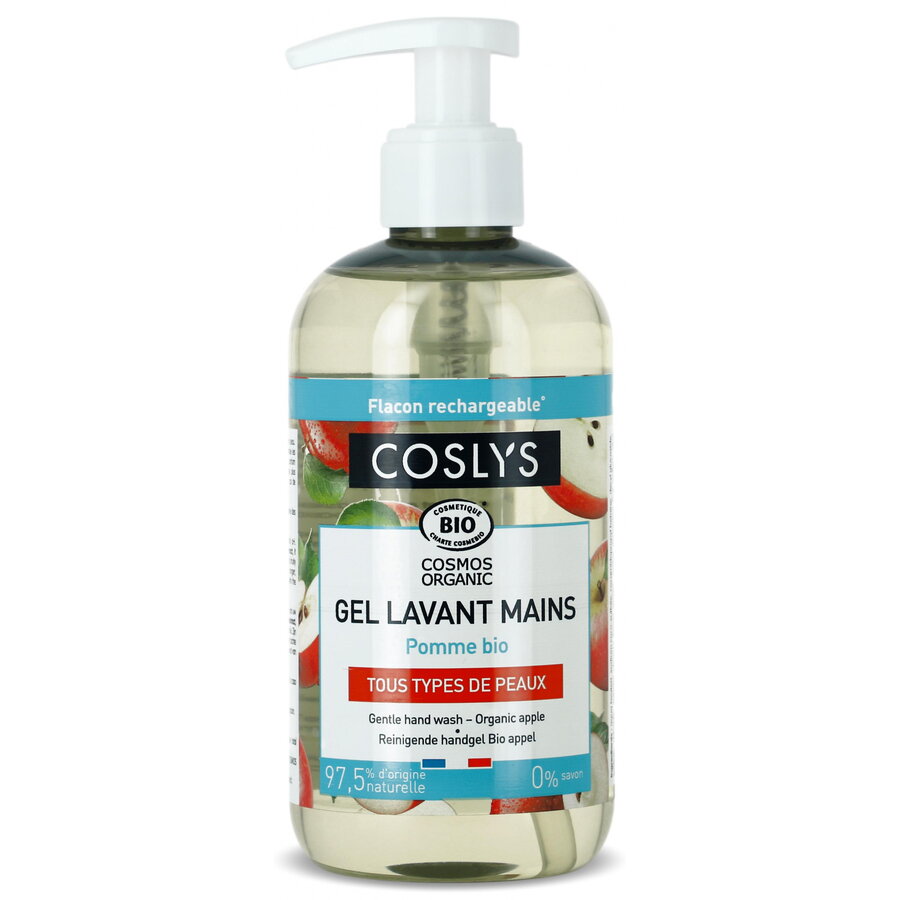 Gel BIO spalare maini, fara sapun, cu extract de mere Coslys 300 ml