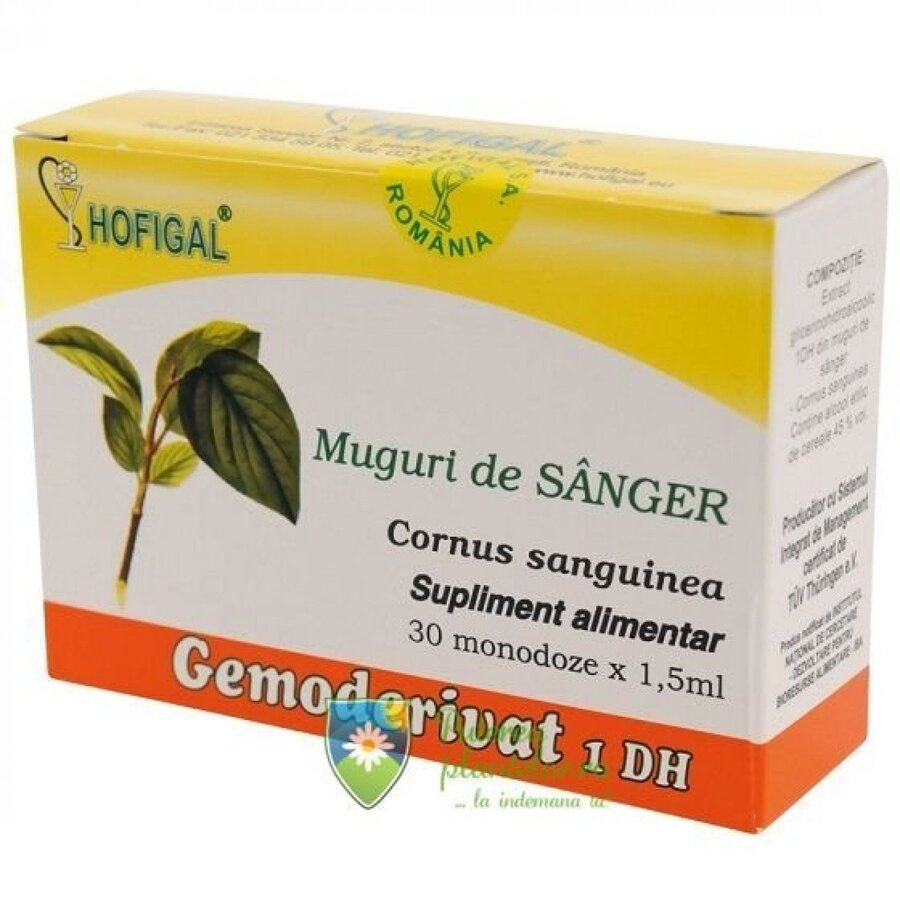 Gemoderivat muguri de Sanger 30 monodoze