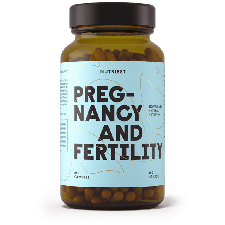 Pregnancy and fertility– supliment alimentar 240cps Nutriest