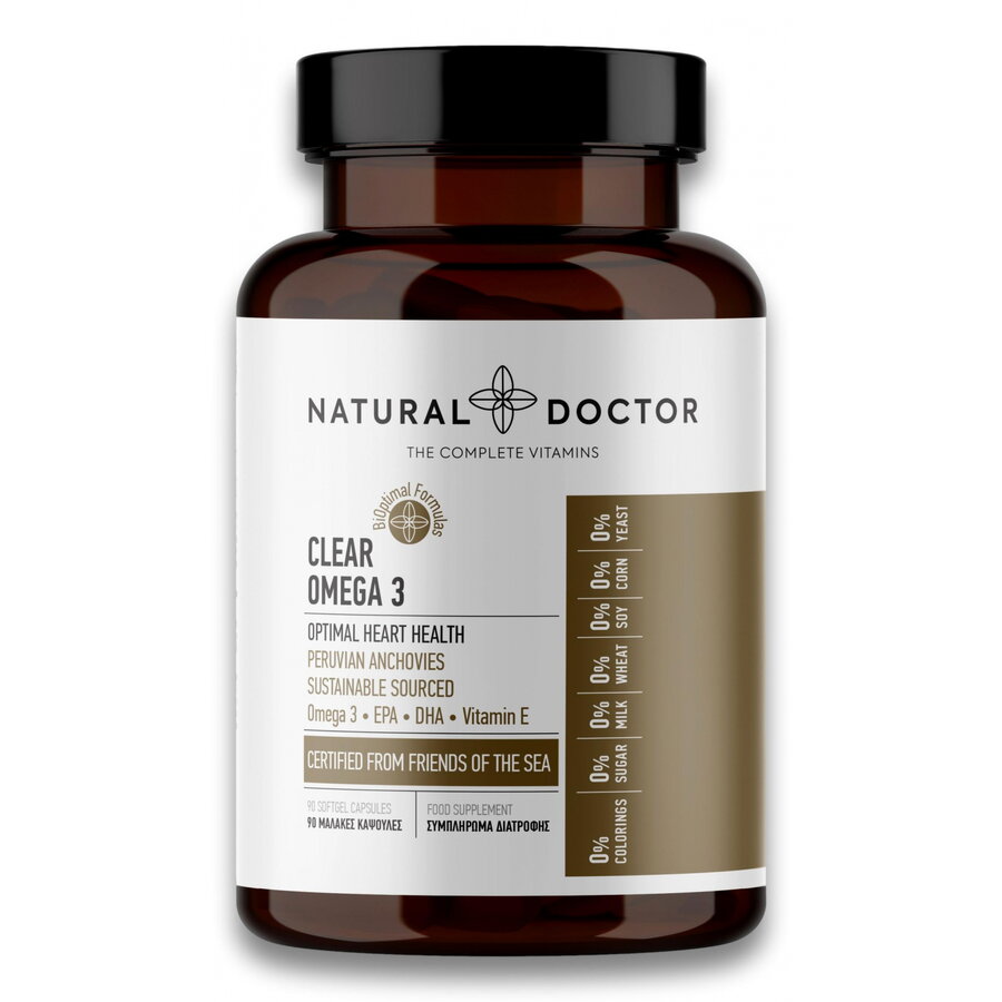 CLEAR OMEGA 3 sanatatea inimii Natural Doctor