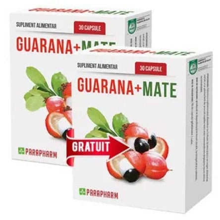 Guarana + Mate 30 capsule 1+1 Gratis