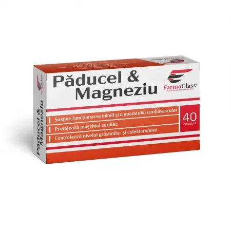 Paducel si Magneziu, 40 capsule, FarmaClass