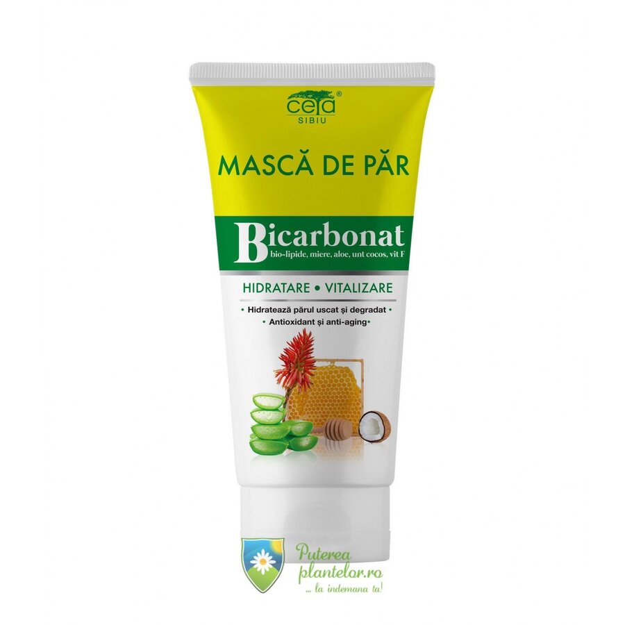 Masca de par Hidratare si vitalizare cu Bicarbonat 150 ml