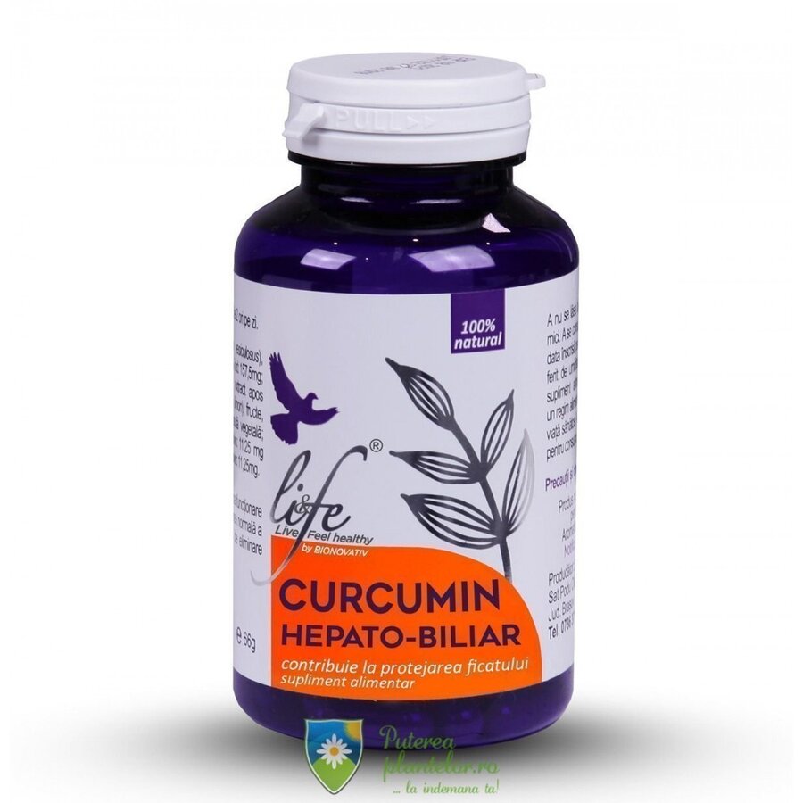 Curcumin Hepato-Biliar 60 capsule