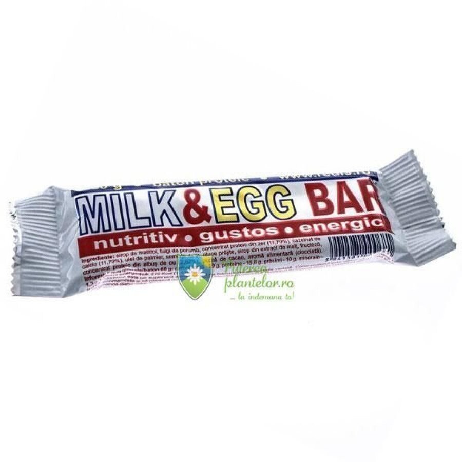 Baton Proteic Milk & Egg 60 gr