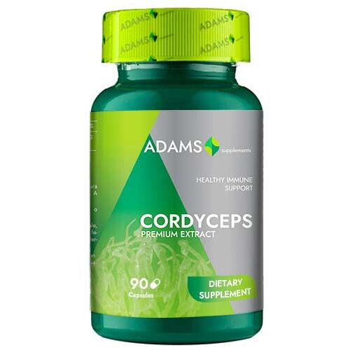 Cordyceps (Ciuperca Tibetana) 300mg 90cps, Adams