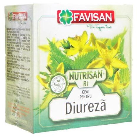 Ceai pentru Diureza Nutrisan R1 50g FAVISAN