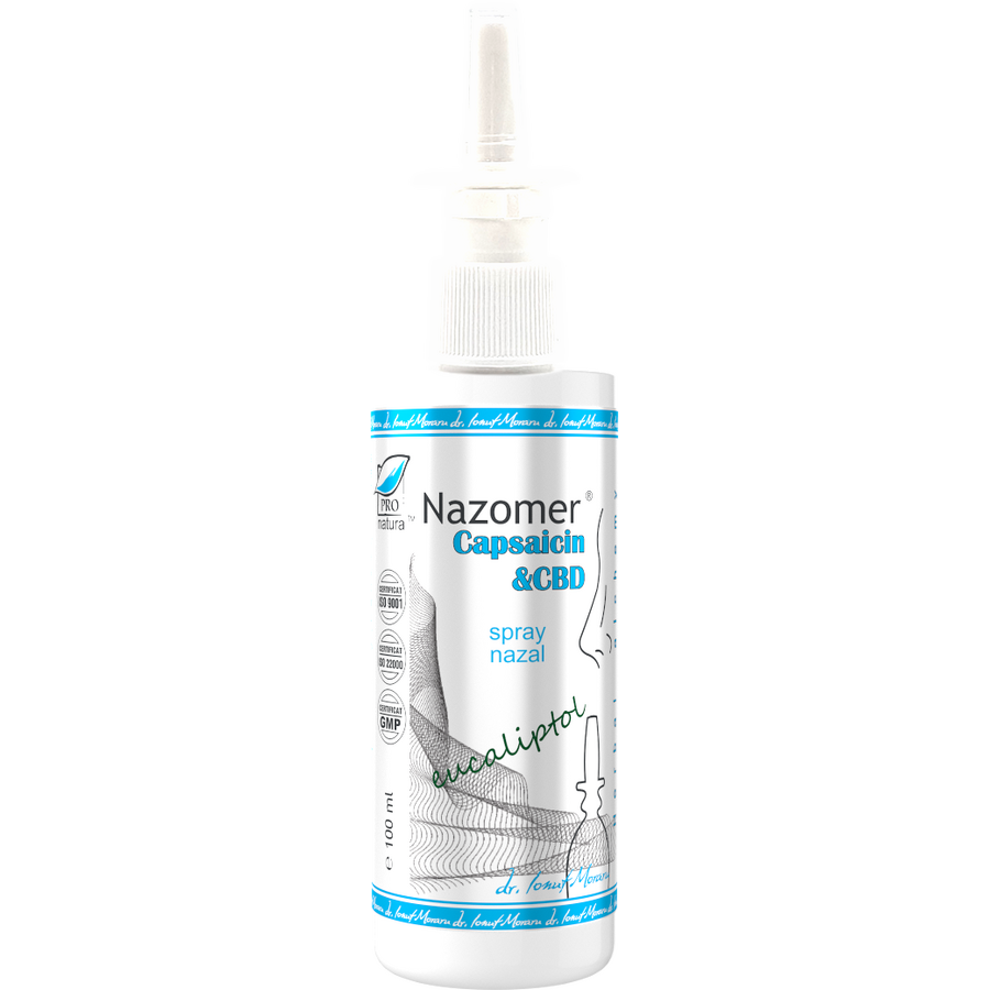 Nazomer Capsaicin & CBD spray nazal 100ml