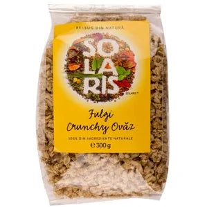 Fulgi crunchy de Ovaz, 300g, Solaris