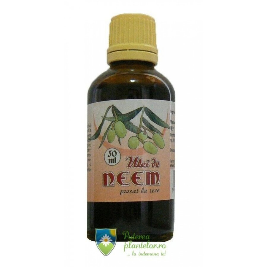 Ulei de Neem presat la rece 50 ml