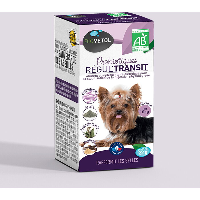 Regul Transit Probiotic Bio catei talie mica 32gr