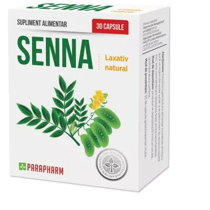 Senna laxativ natural 30 capsule