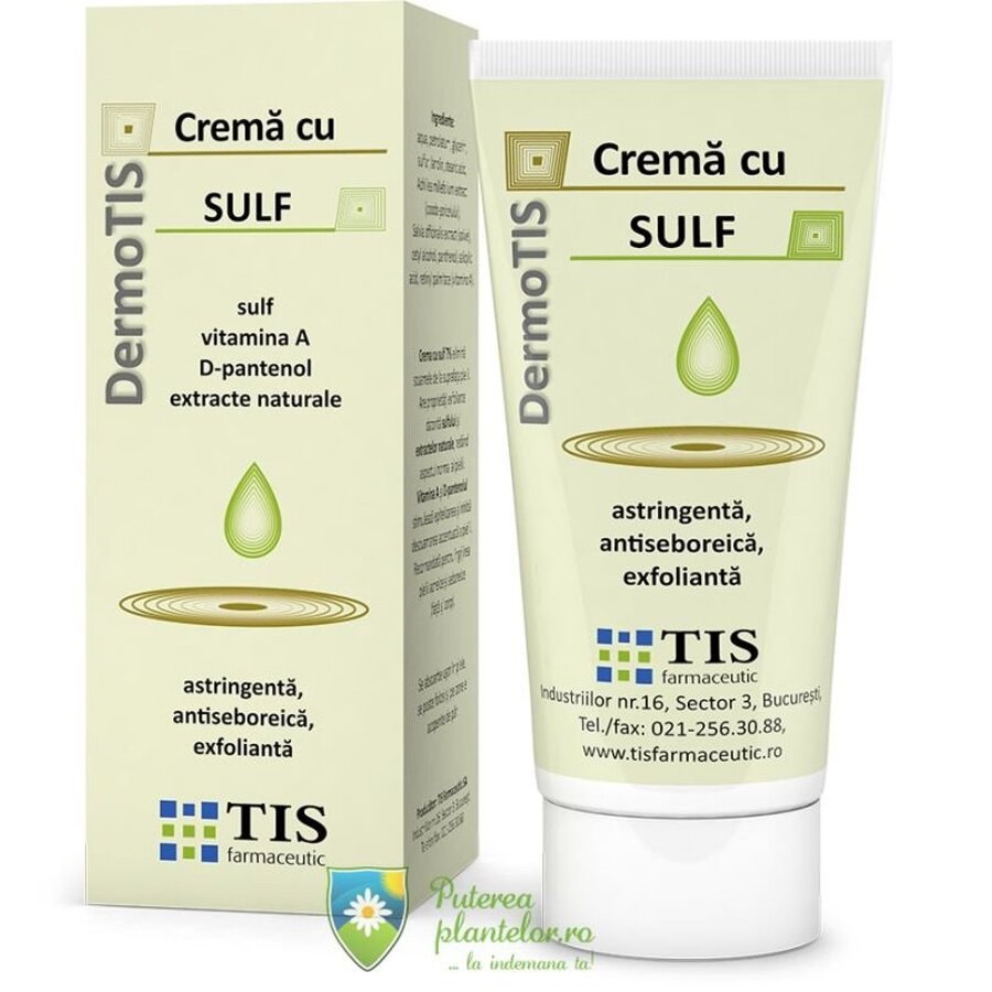 Crema cu Sulf Dermotis 50 ml