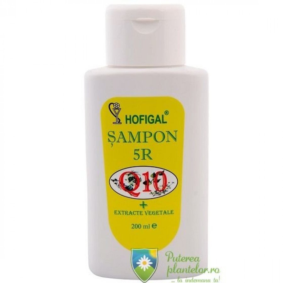 Sampon 5R cu extracte naturale si Coenzima Q10 200 ml