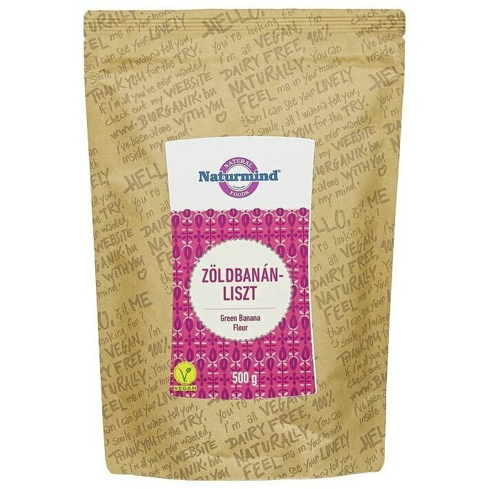 Faina de banane verzi 500g, Naturmind