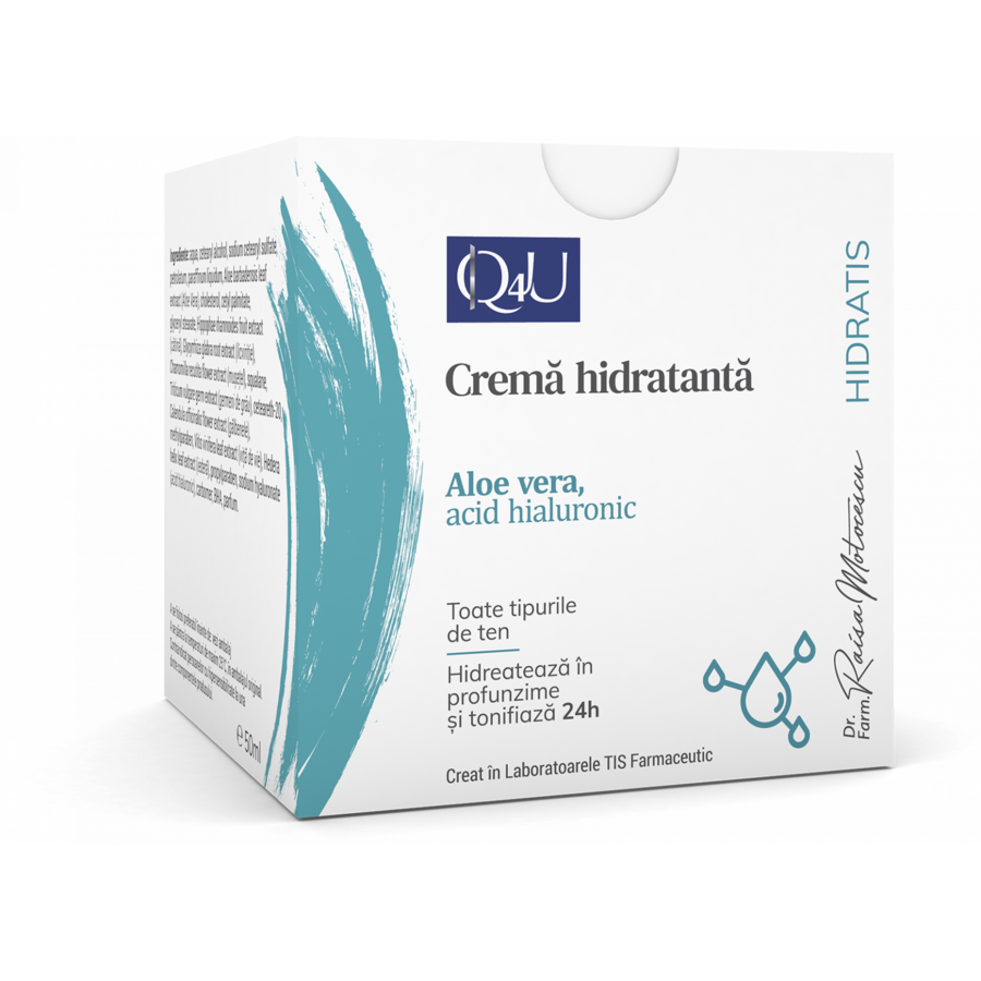 Crema hidratanta cu aloe vera 50 ml