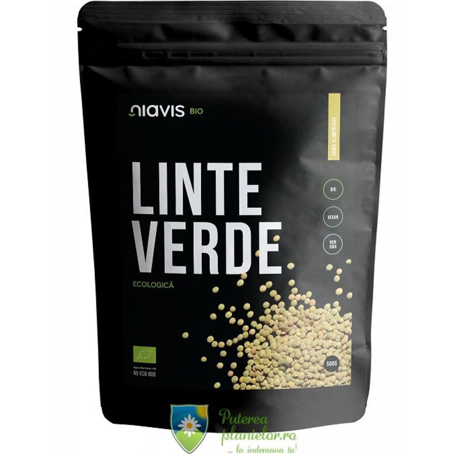 Linte verde Ecologica/Bio 500 gr