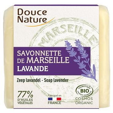 Sapun bio de Marsilia cu lavanda 100g – Douce Nature