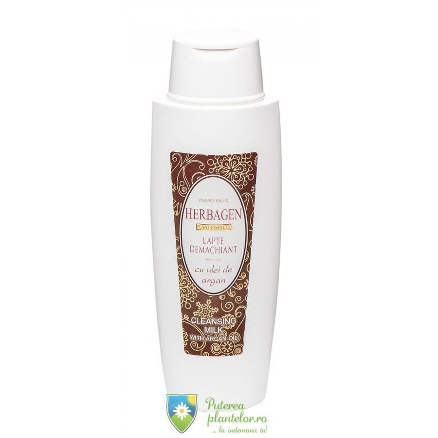 Lapte demachiant cu ulei de argan 200 ml