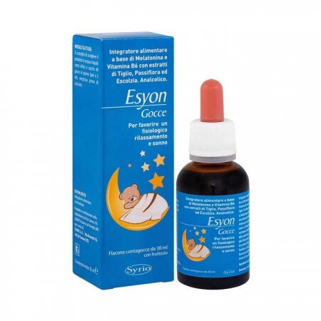 ESYON, Picaturi pentru somnul linistit al bebelusilor, SYRIO, 30 ml