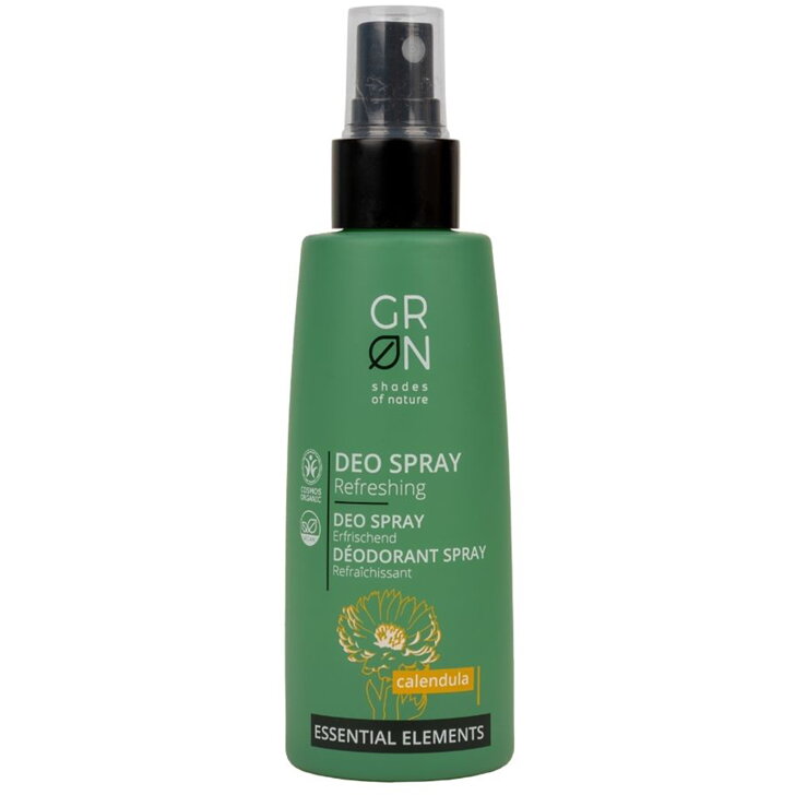 Deo spray revigorant Bio Organic Essential Elements cu galbenele (75ml), GRN Shades of Nature