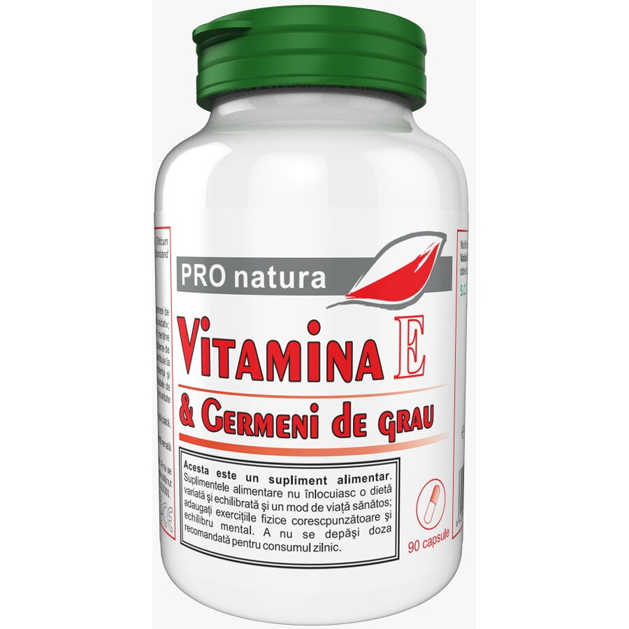 Vitamina E si Germeni de grau 90cps