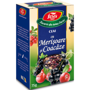 Ceai cu merisoare si coacaze, la punga 75 gr