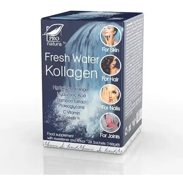 Fresh Water Kollagen, pulbere 20 de stick-uri