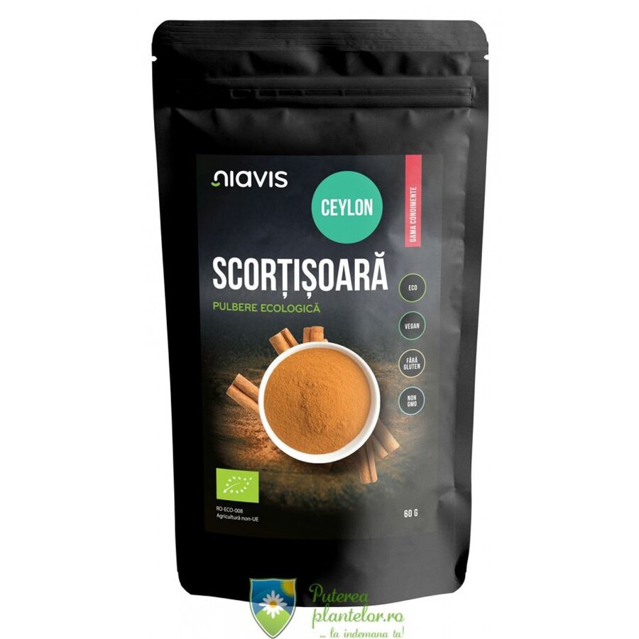 Scortisoara Ceylon pulbere Ecologica/Bio 60 gr