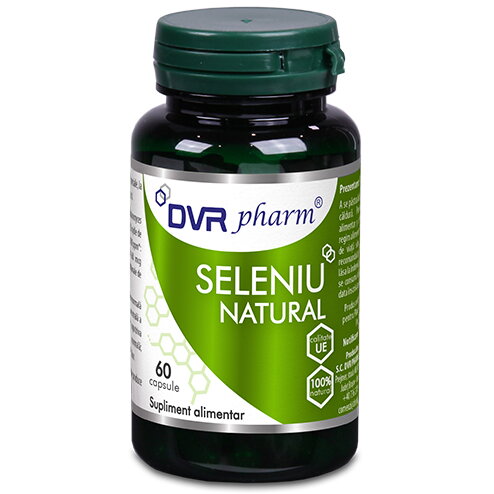 Seleniu Natural 60 capsule